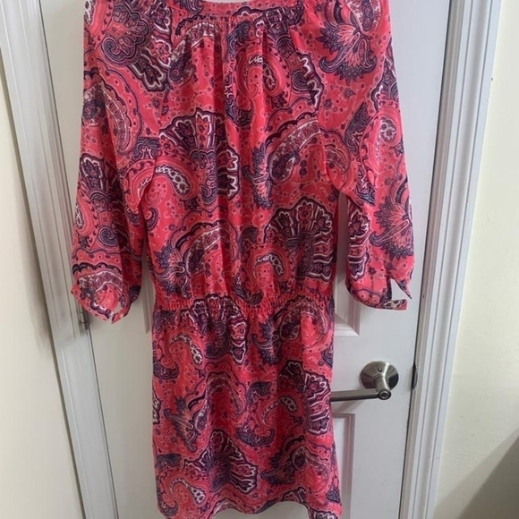 Ralph Lauren Spring/Summer Dress, size 6, Pink Paisley Details - Picture 5 of 7